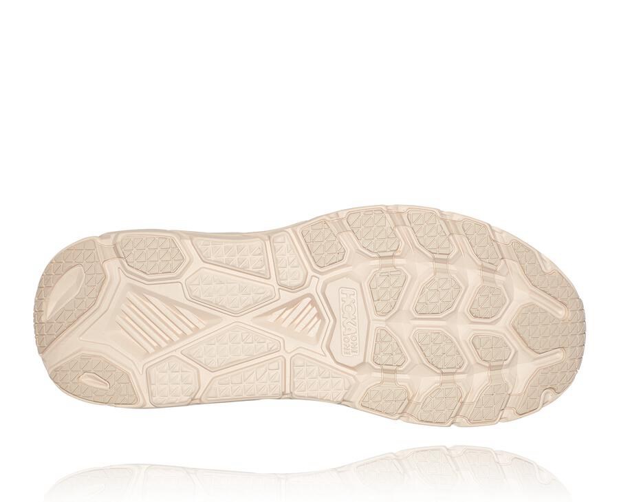 Hoka One One Mens Running Shoes - Clifton 7 - White - HLMF73581